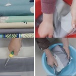 Heavy-duty portable clothes rack wardrobe, 165x45x170 cm, with zipper cover, bedroom storage organizer.